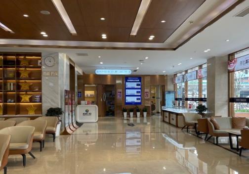 成都新橋口腔醫(yī)院(衣冠廟店)大廳環(huán)境